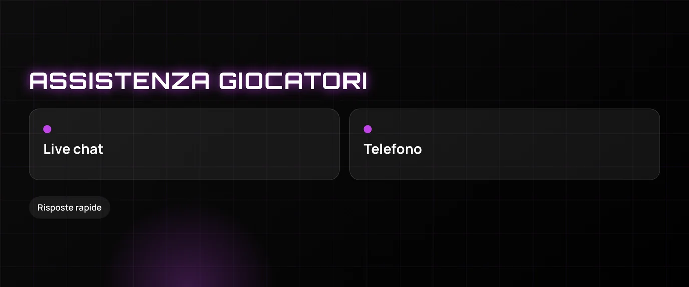 Contatti assistenza GratoWin Casino
